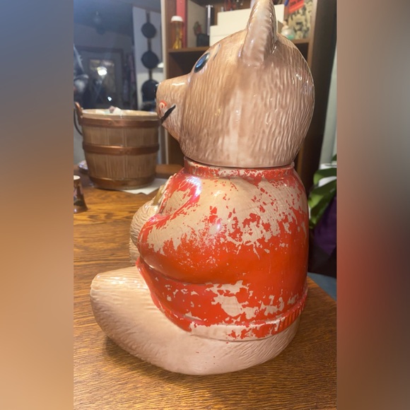 Avon Bear Cookie Jar - Picture 2 of 5